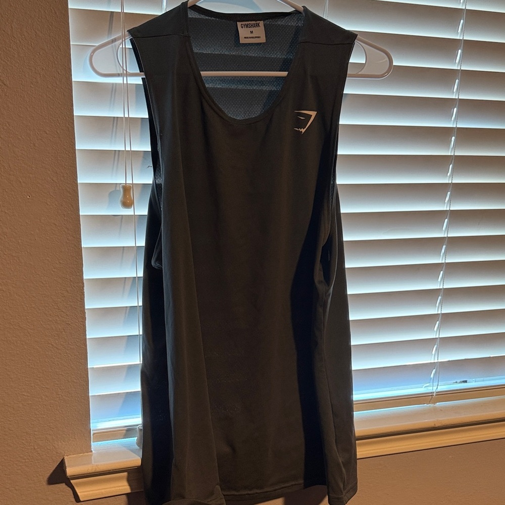 Gymshark Charcoal Sleeveless Top
